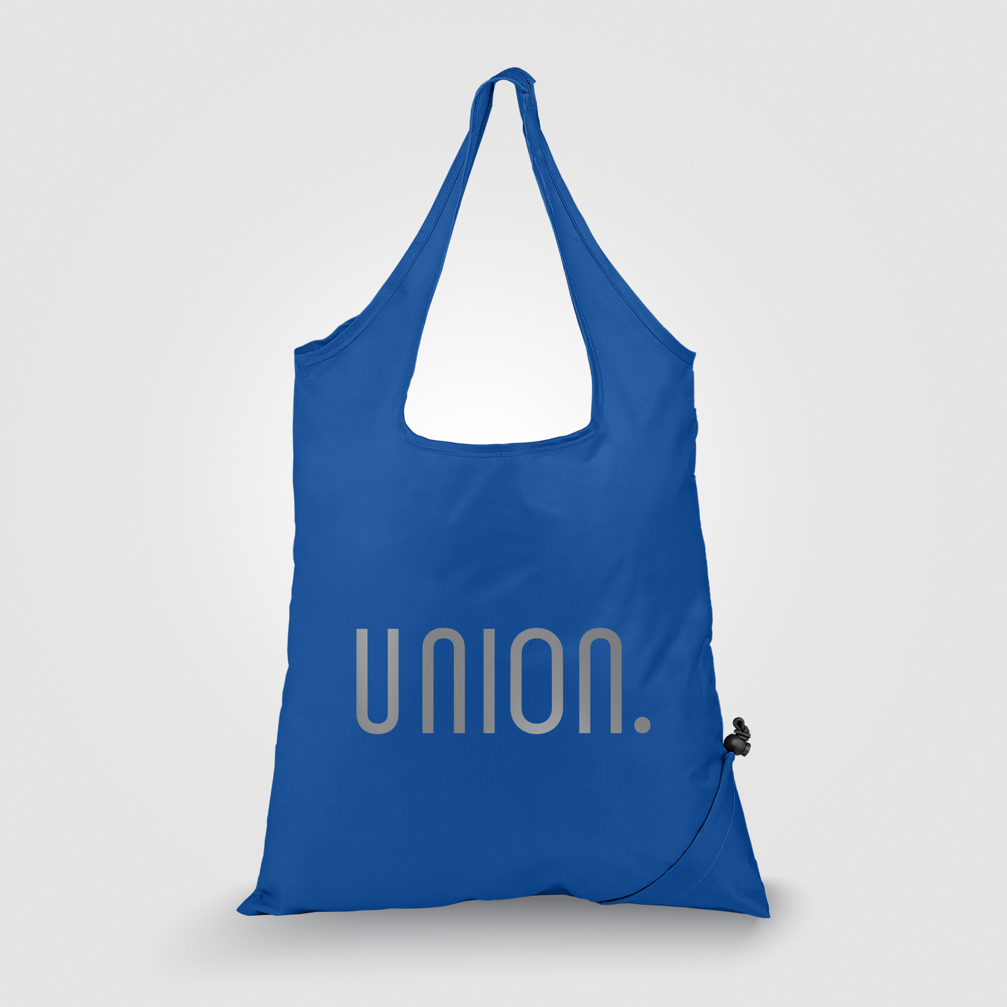 Capri - Foldaway Shopping Tote Bag - 210D Polyester - Metallic imprint 10