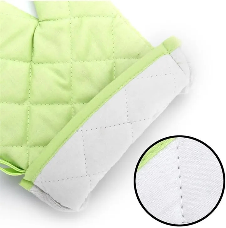Heat Resistant Kitchen Oven Mitts 2