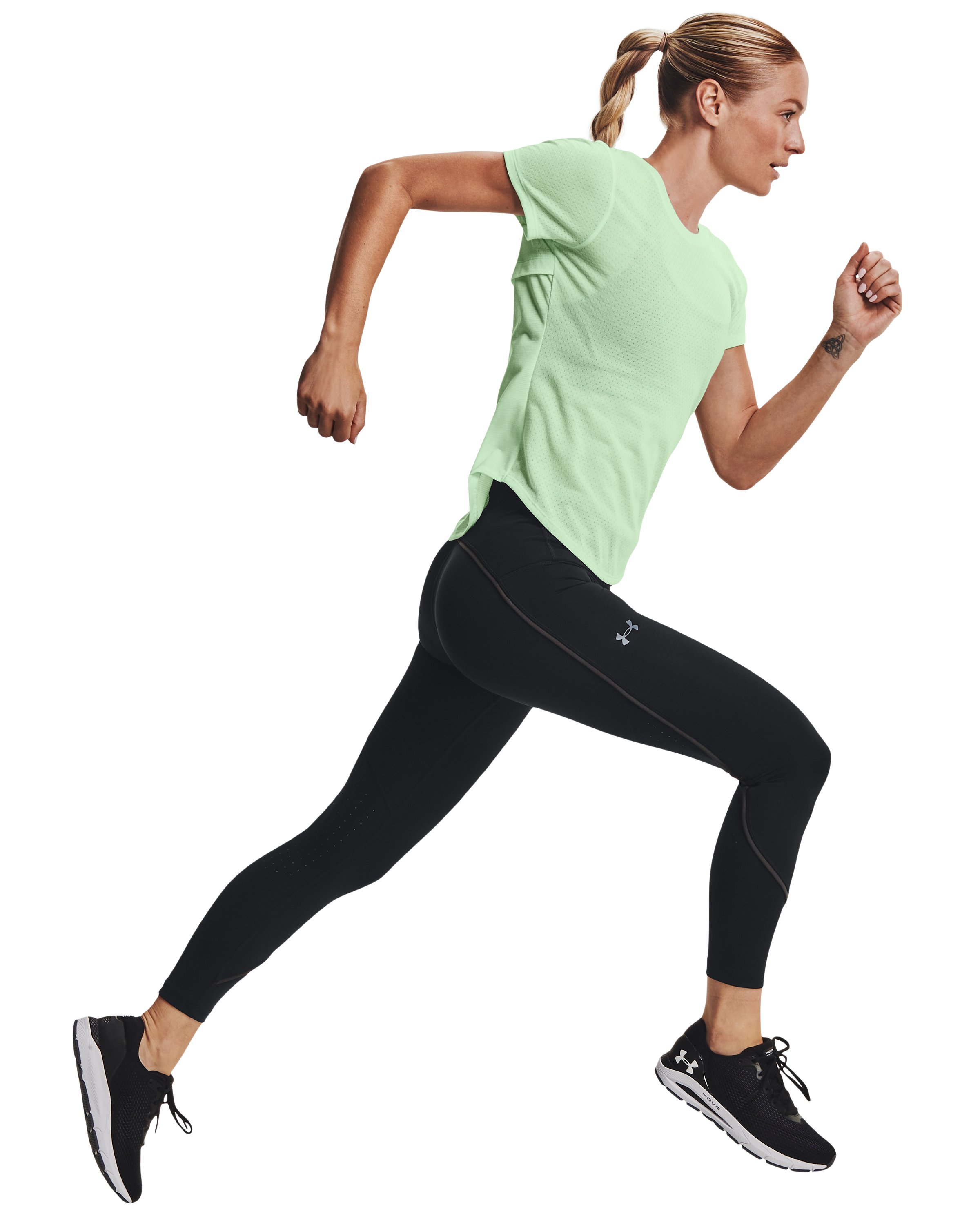 UA Fly Fast Women's Ankle Tights 2