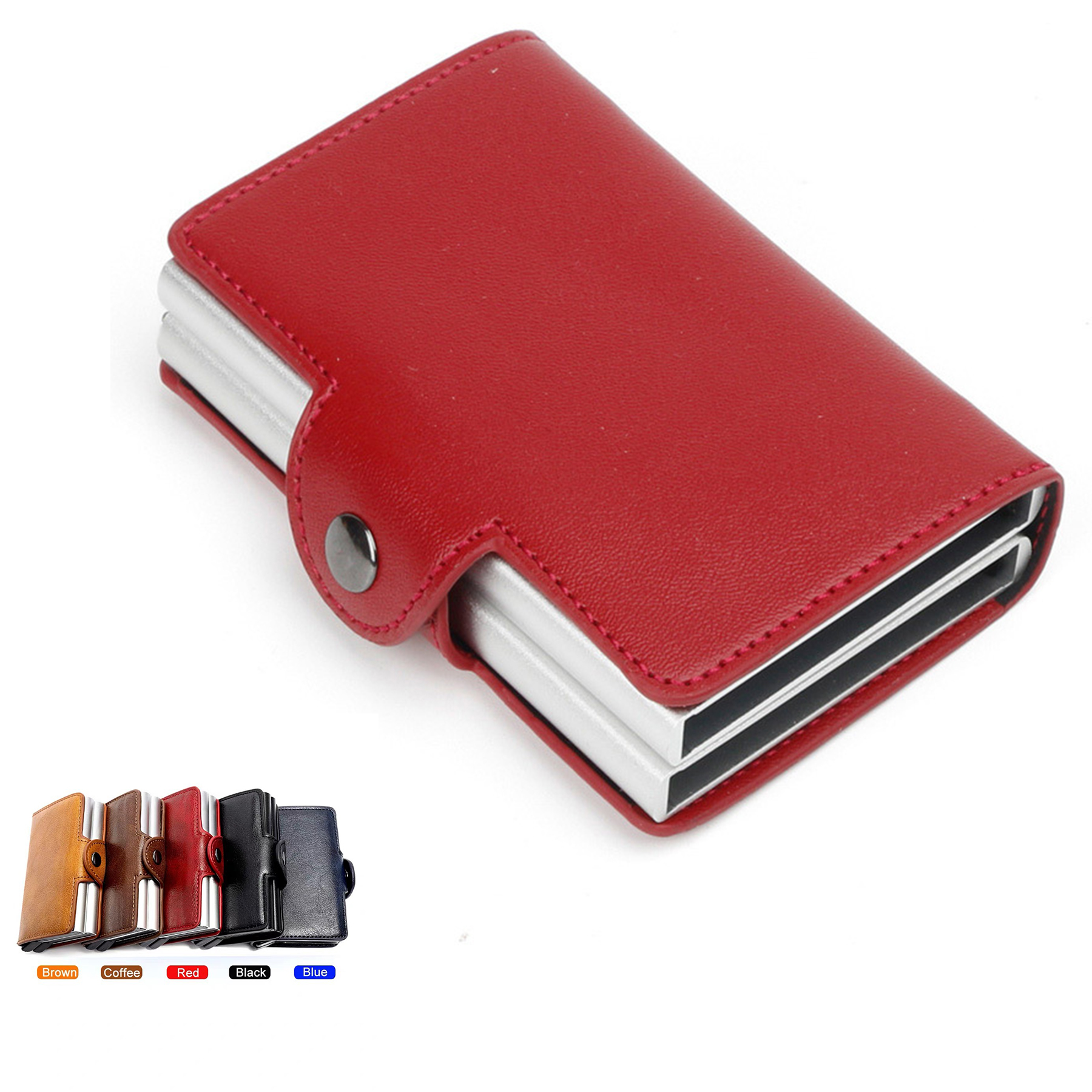 Double Anti Rfid Credit Card holder Case 2