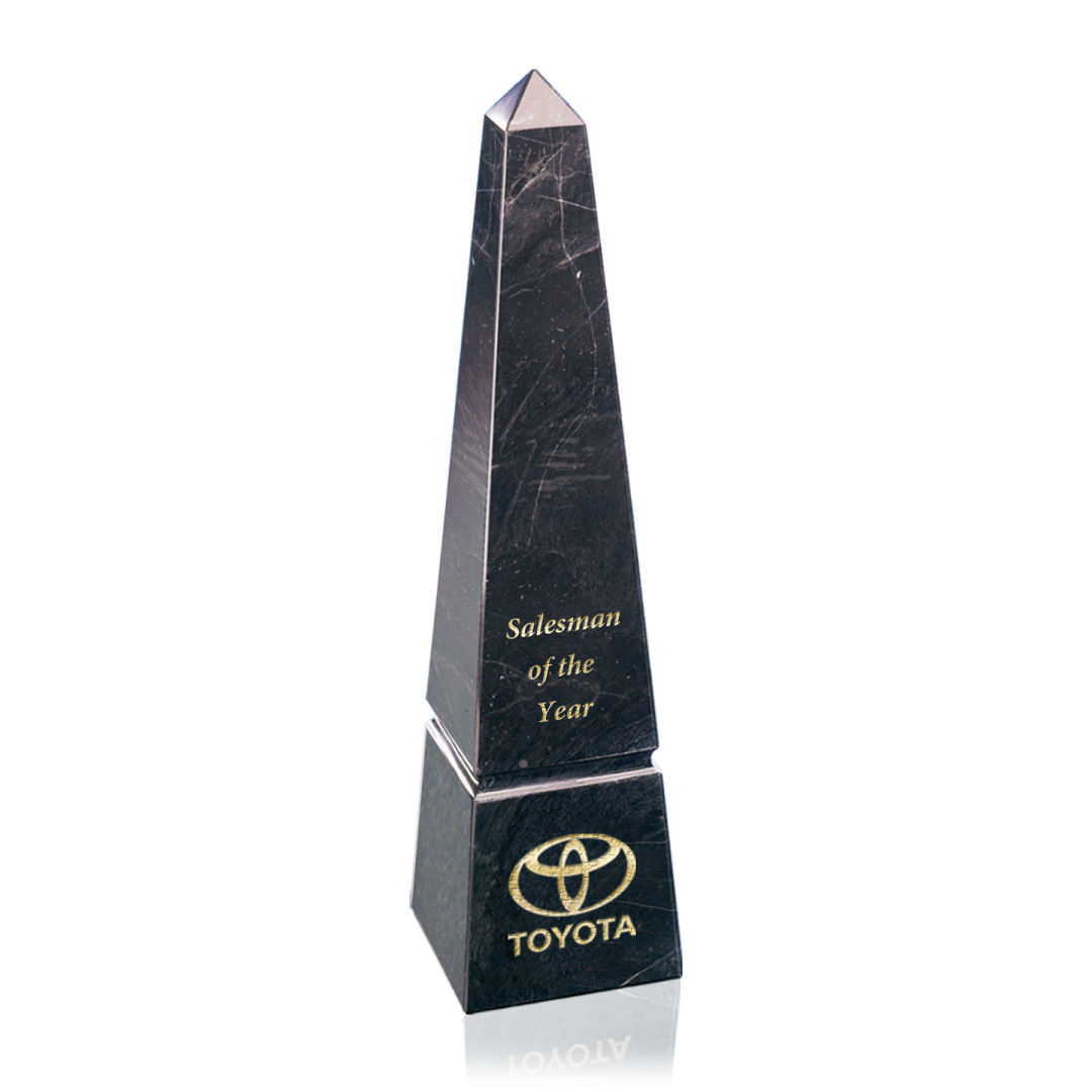 Groove Marble Obelisk Award - Black 7