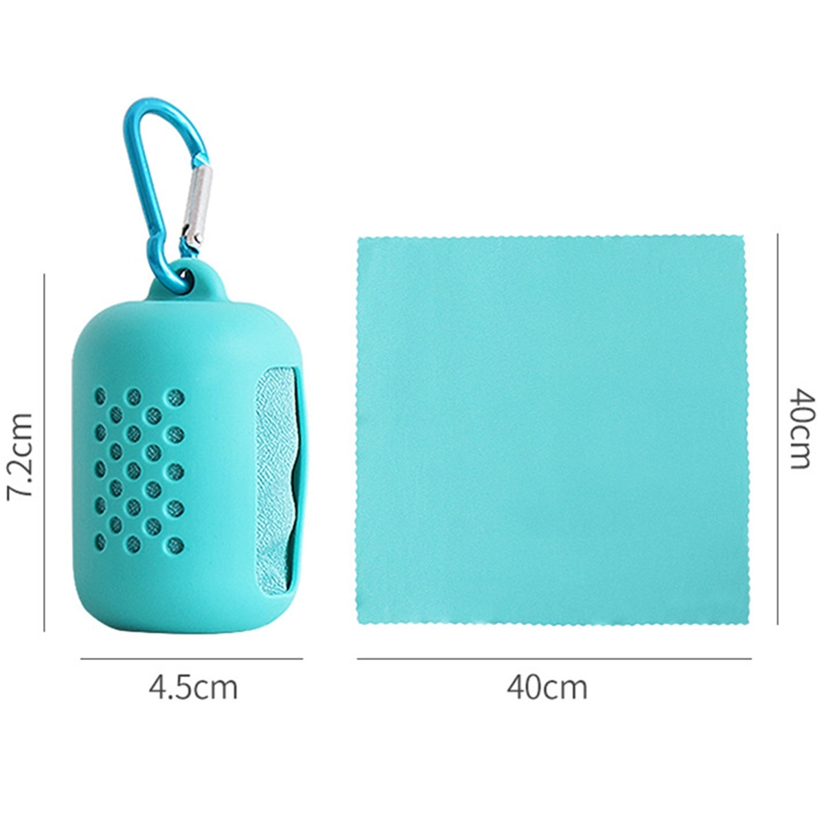 Mini Travel Sports Workout Cooling Sweat Towels With Box 6