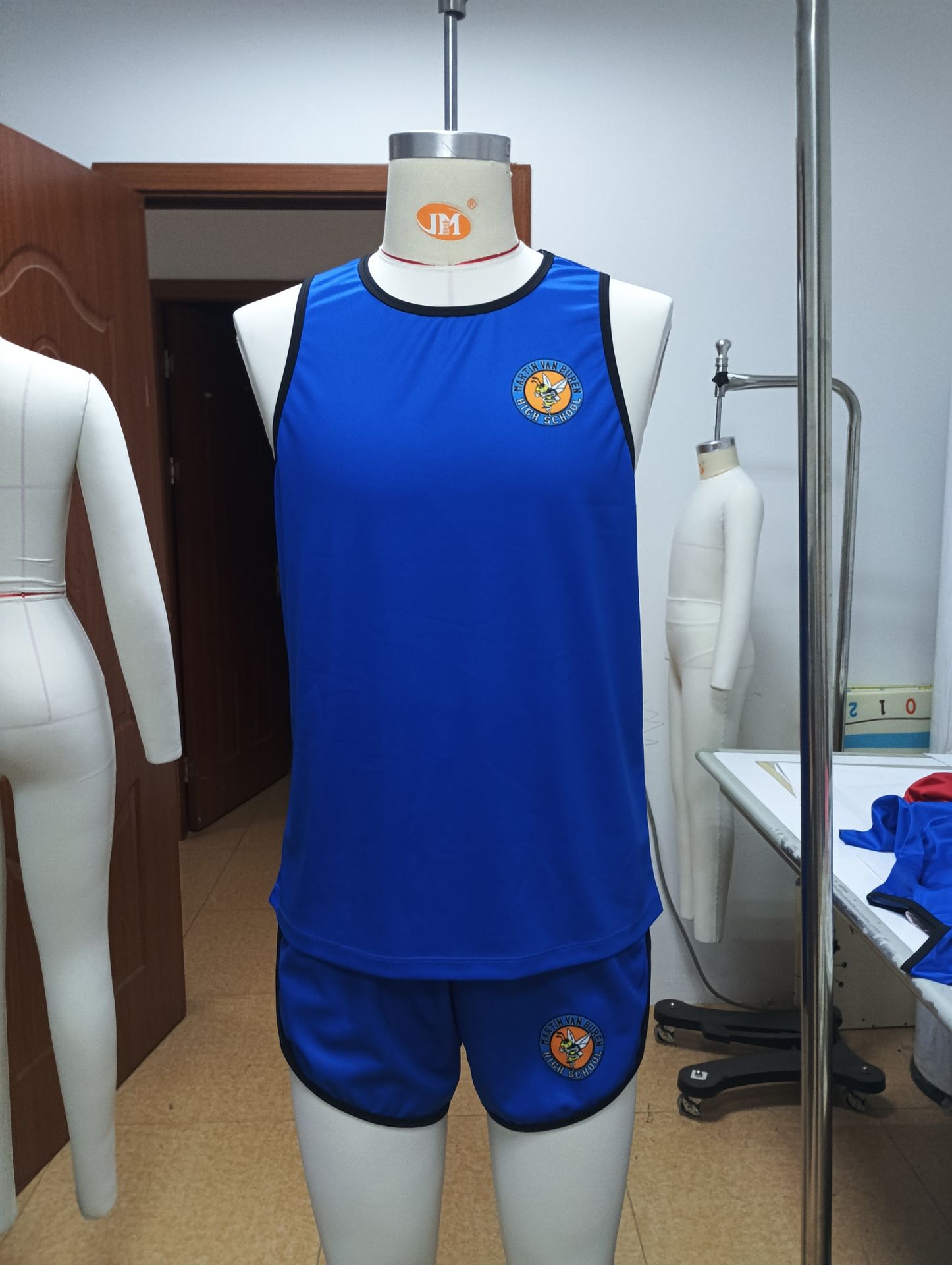 Track & Field Tank Top And Shorts Set 13