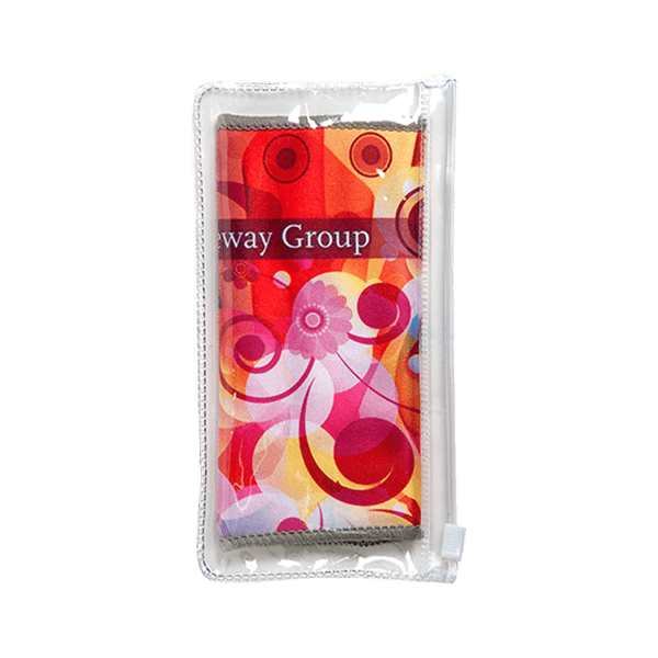 5x7 Premium Microfiber Tech Cloth in Clear Zipper Bag 10
