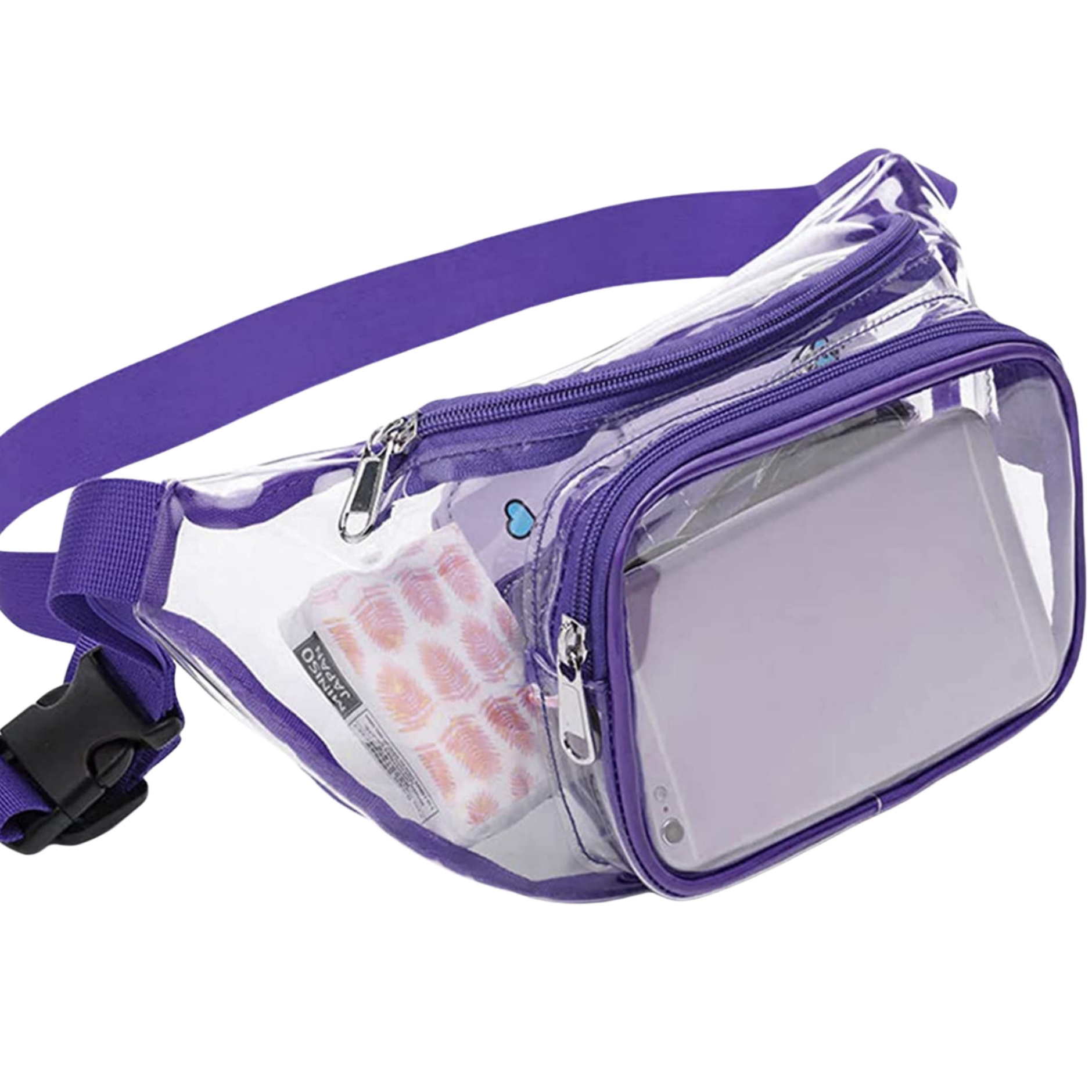 Clear Fanny Pack Stadium Approved Waist Bag 10
