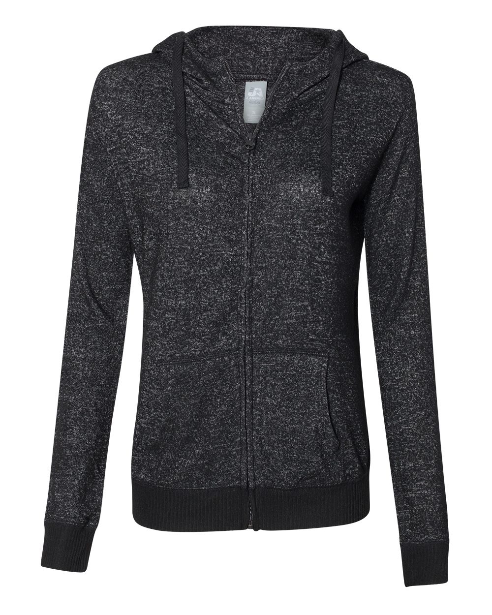 Women's Cozy Jersey Hooded Full-Zip - 8656 5