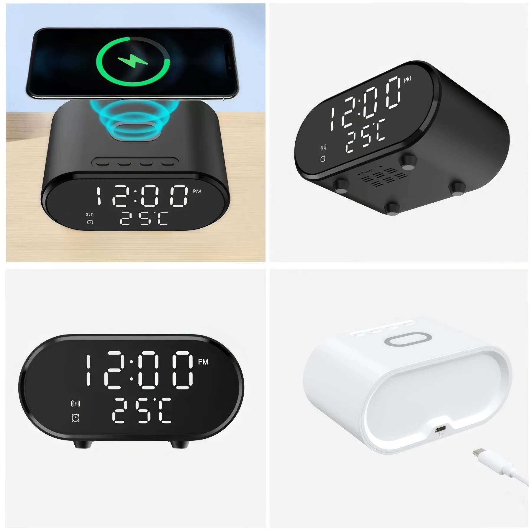Wireless Alarm Clock Charger 5