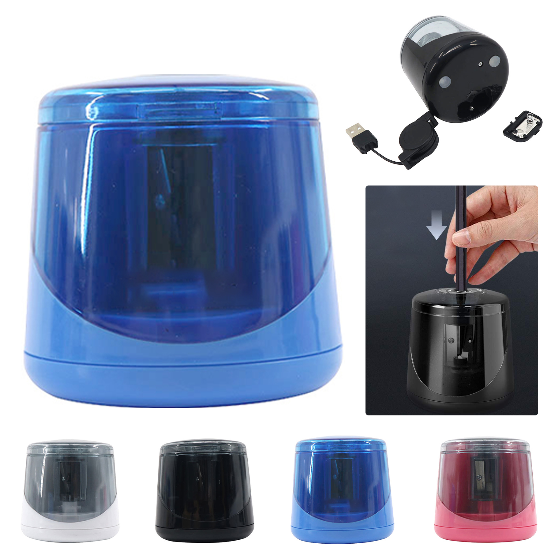Battery Powered Electric Pencil Sharpener 1