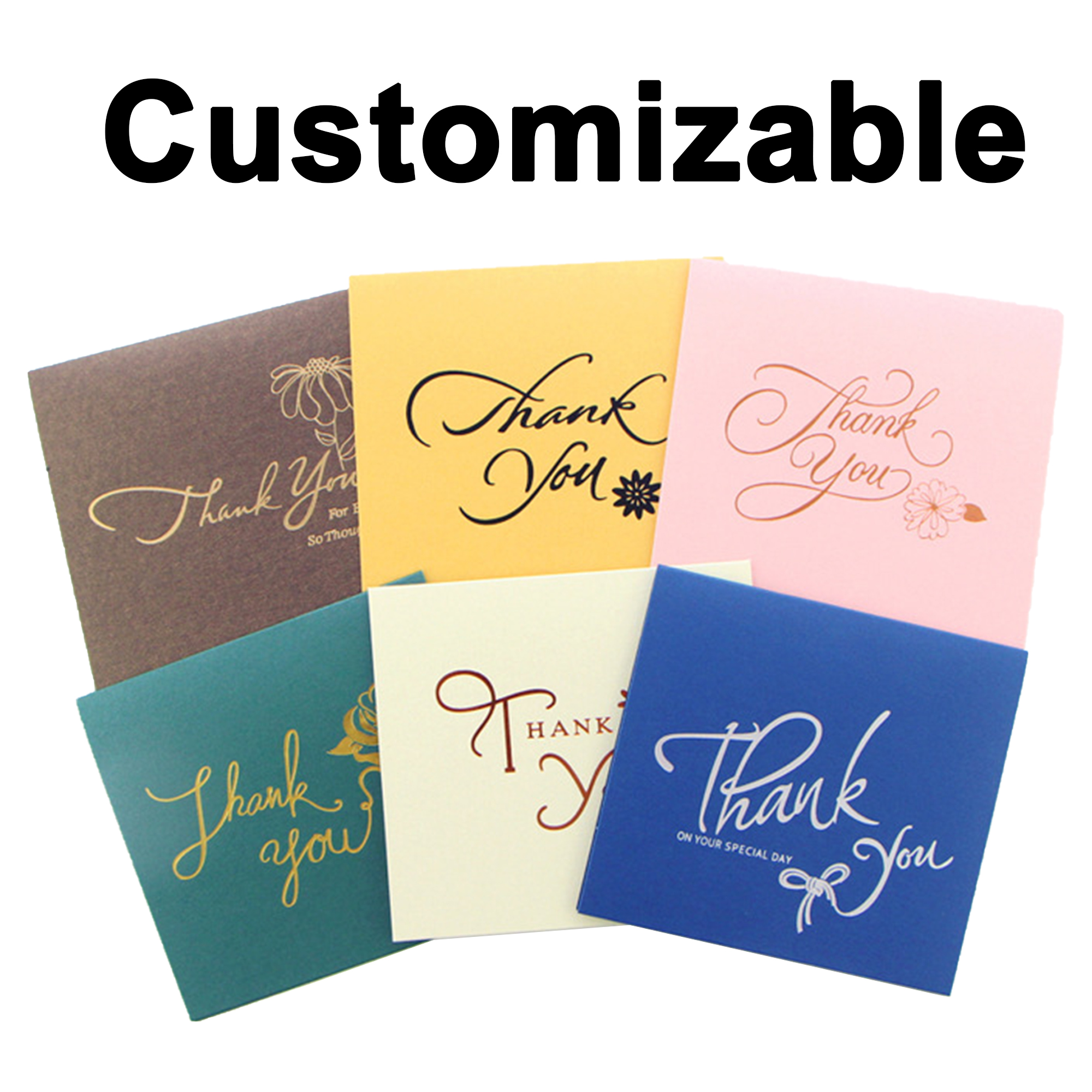 6.3" x 4.72" Custom Thanksgiving Greeting Card 1