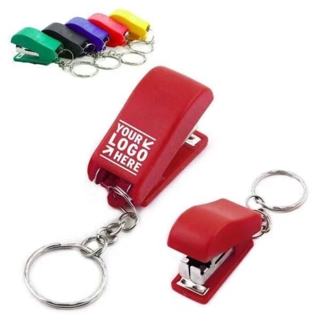 Mini Stapler Keychain 1