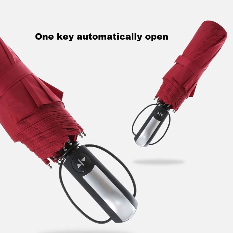 Custom Auto Open & Close advertising umbrella 3
