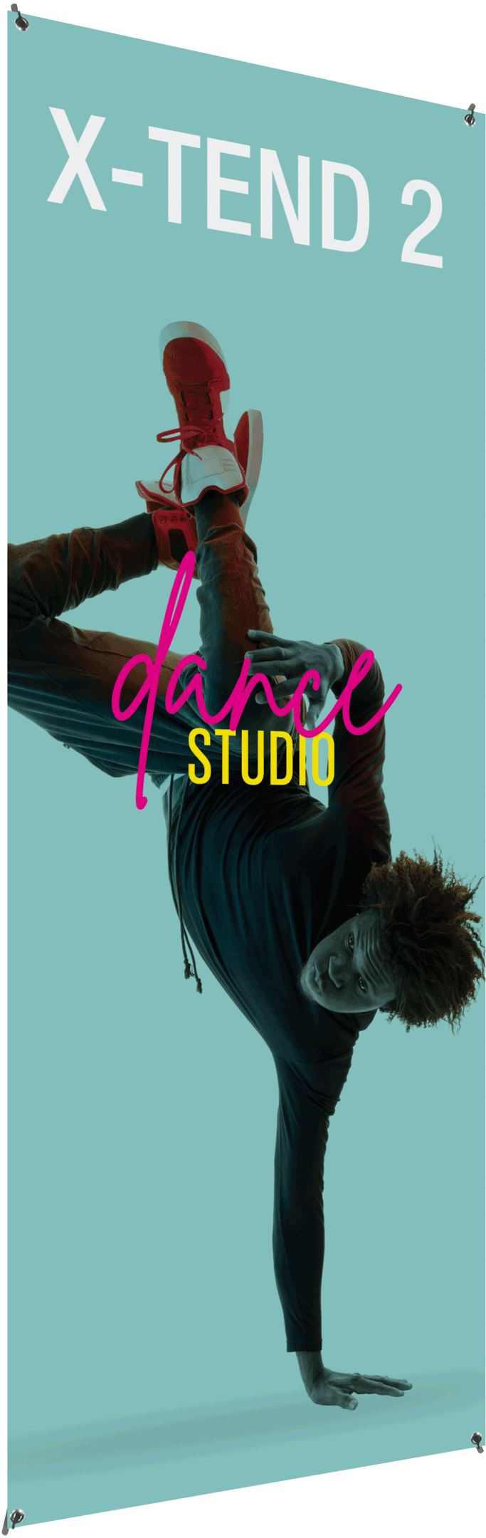 X-tend 2 Spring Back Banner Stand