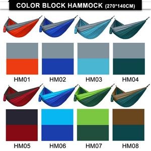 Outdoor Camping Hanging Folding Knit Hammock 3