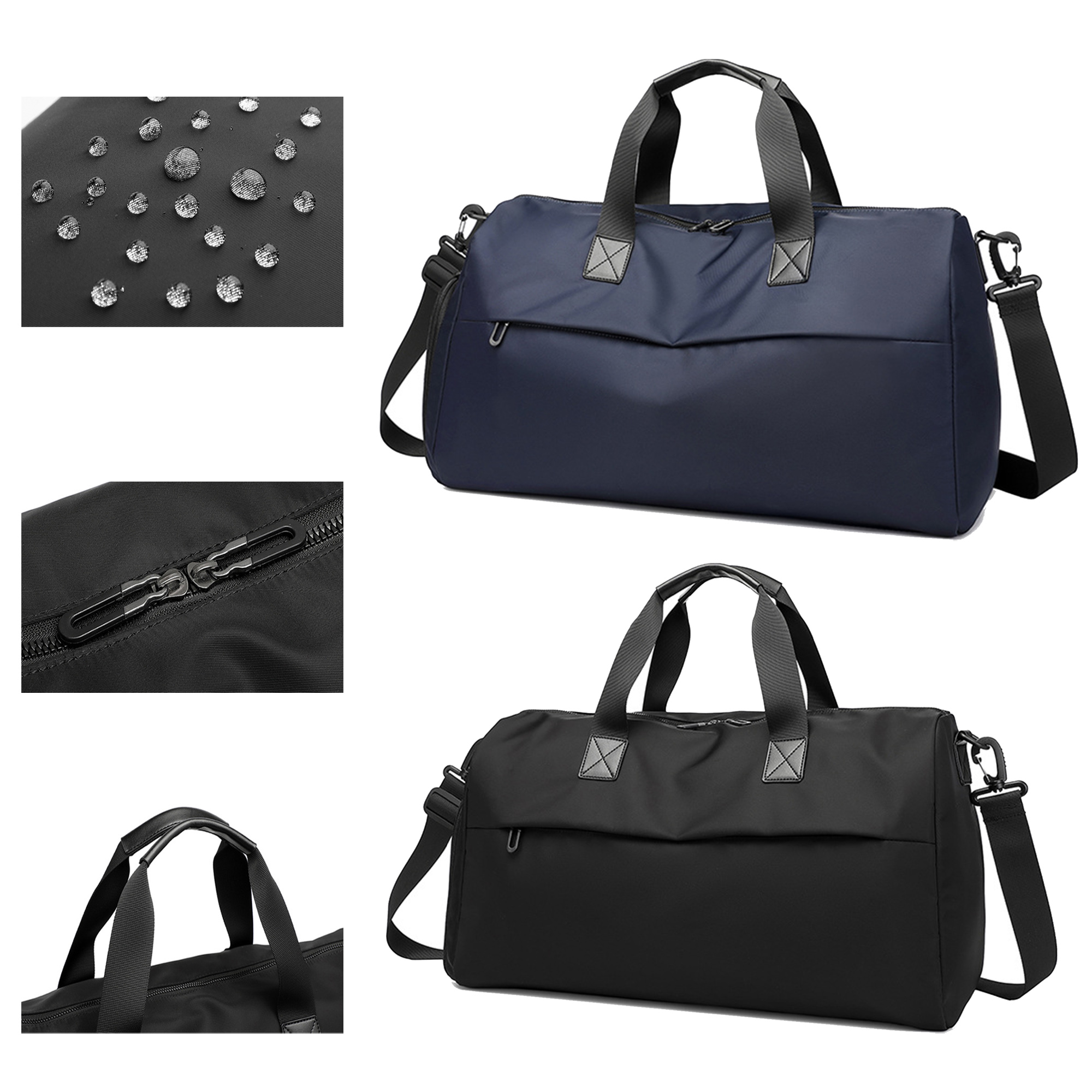 Gym Bag Travel Separate Shoe Bin Waterproof Shoulder Bag 2