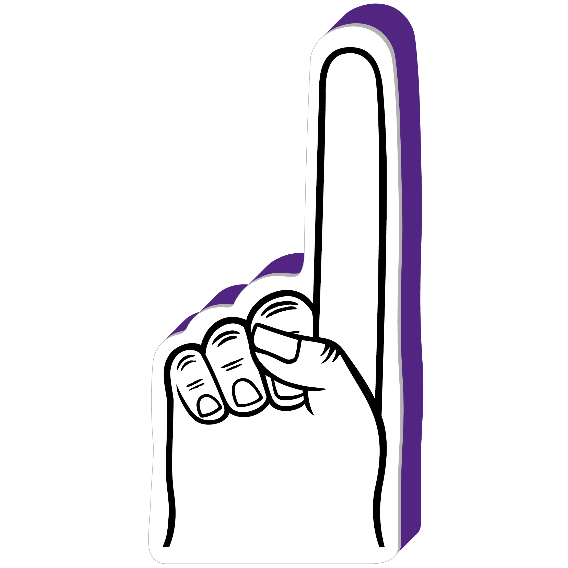 16" Signature Foam Hand 2