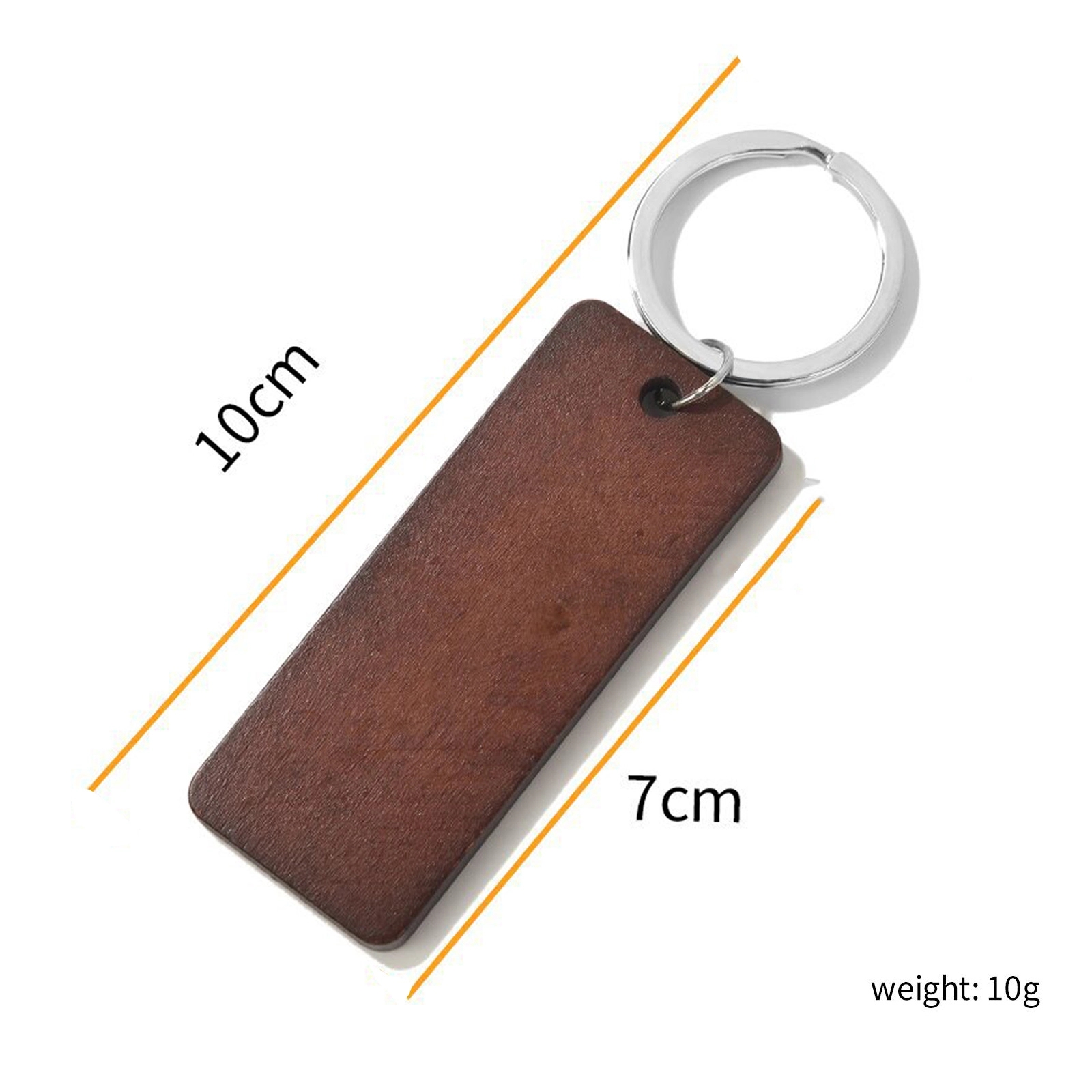 Wood Key Chain Blank 4
