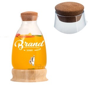 6L Glass Juice Container With Leakproof Lid 3