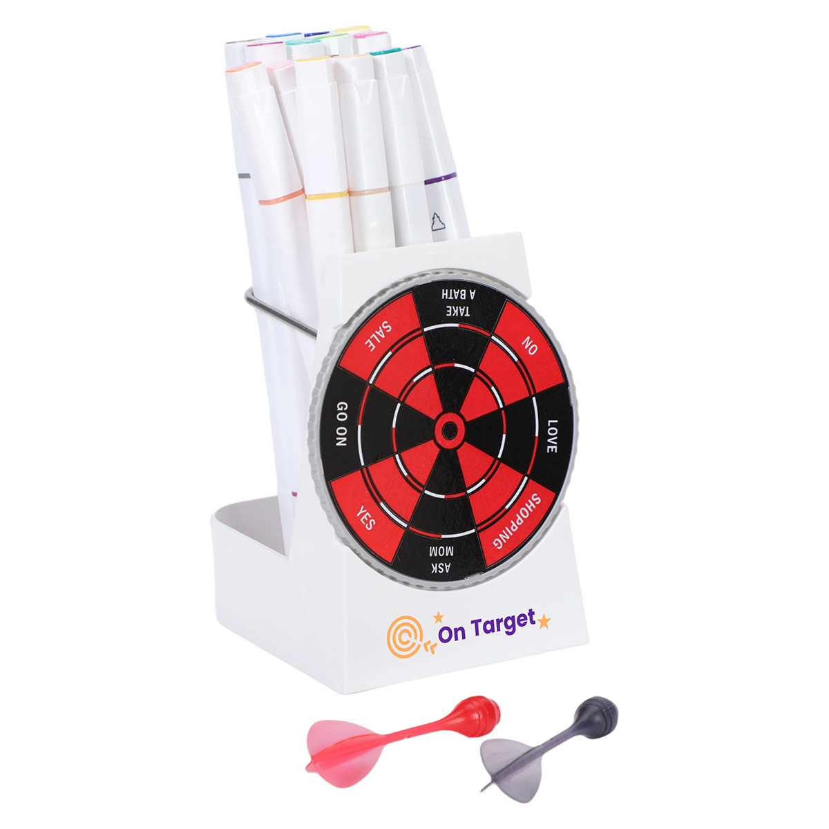 Bullseye Dart Game & Pen Holder 14