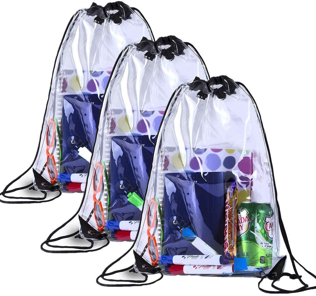 PVC Clear Drawstring Bag 10