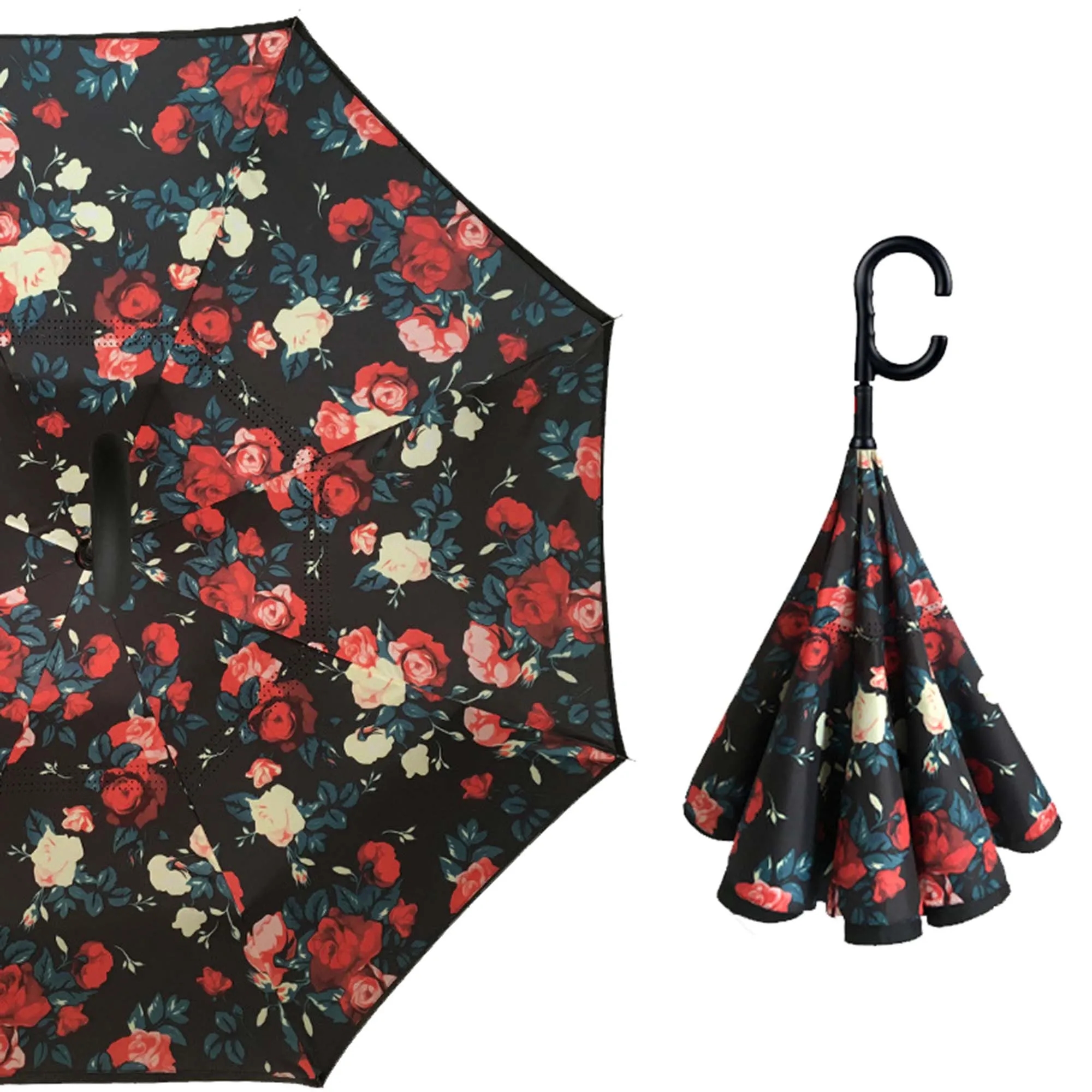 Full-automatic Colorful Reverse Umbrella 3