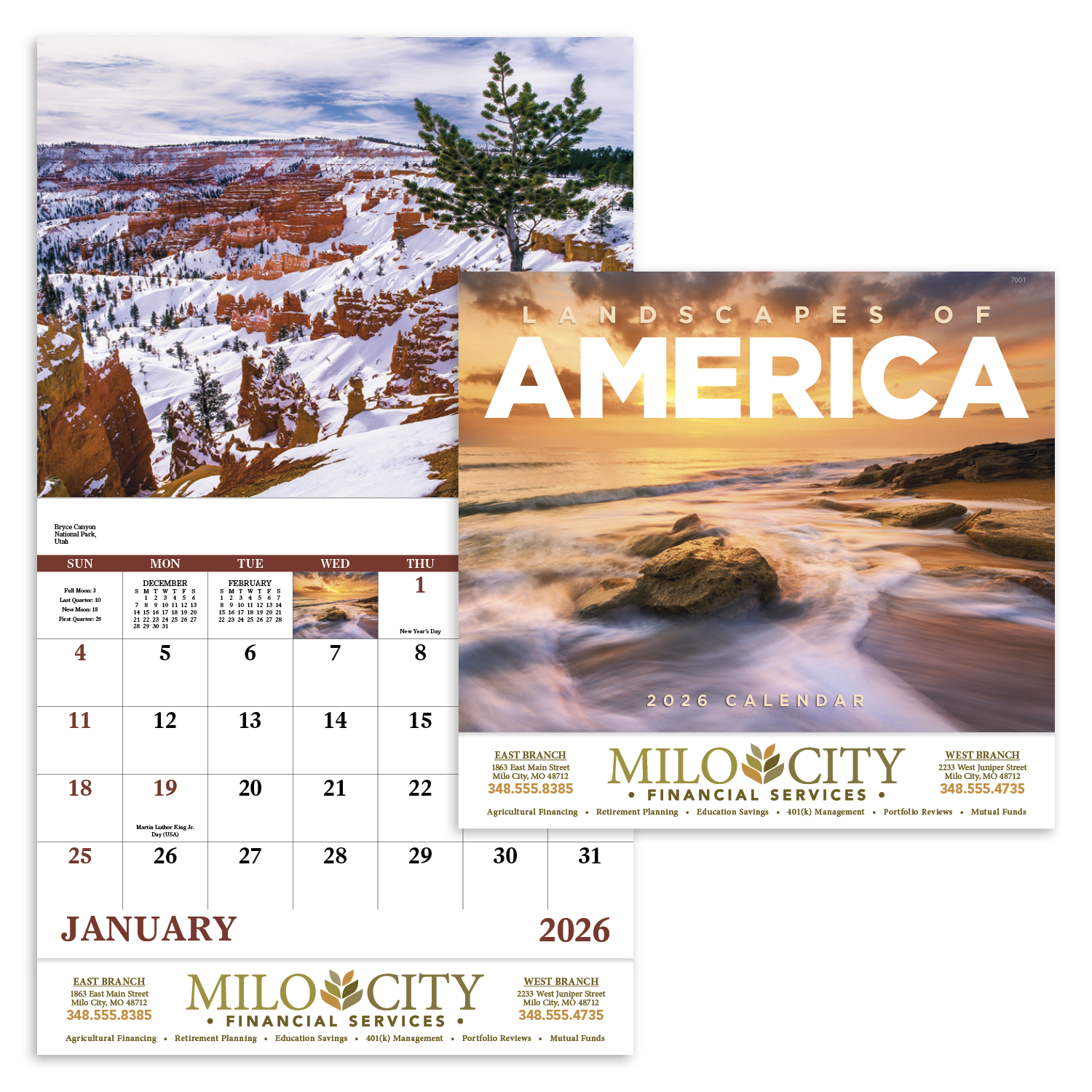Good Value™ Landscapes of America - Stapled Calendar 50