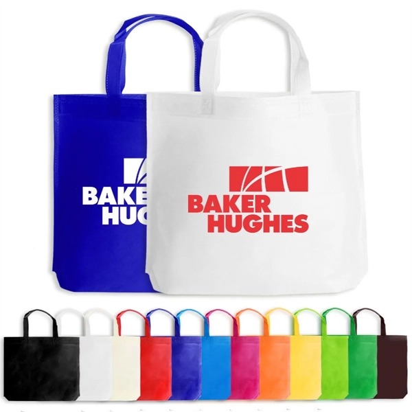 Heat Sealed Non Woven Mini Tote Bag ( 10'' x 13'' x 4'' ) 2