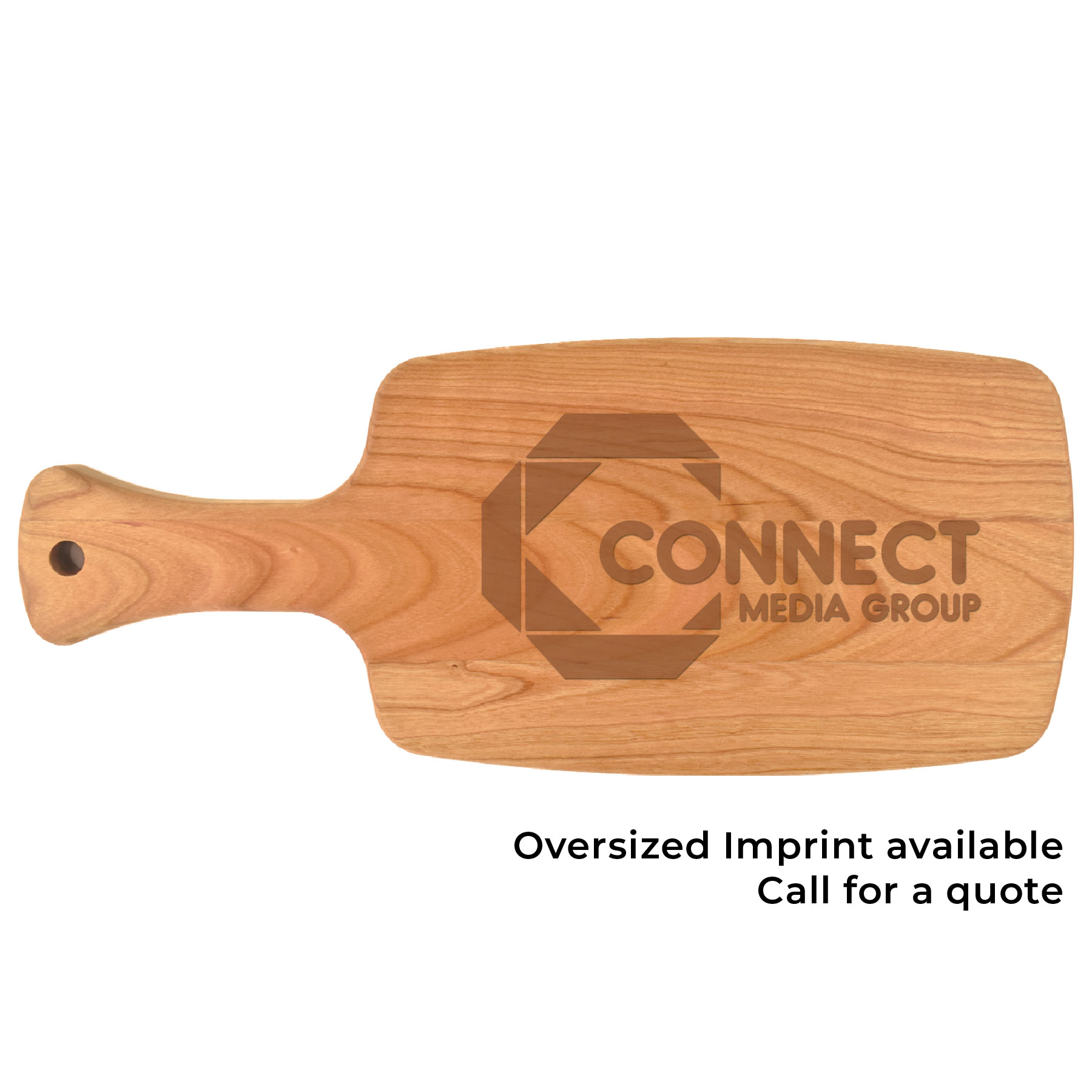 6" x 14 1/2" Cherry Paddle Cutting Board 2