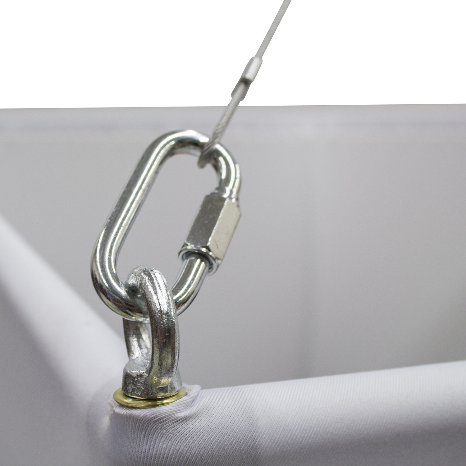 8' Square EuroFit™ Hanging Banner Kit 4