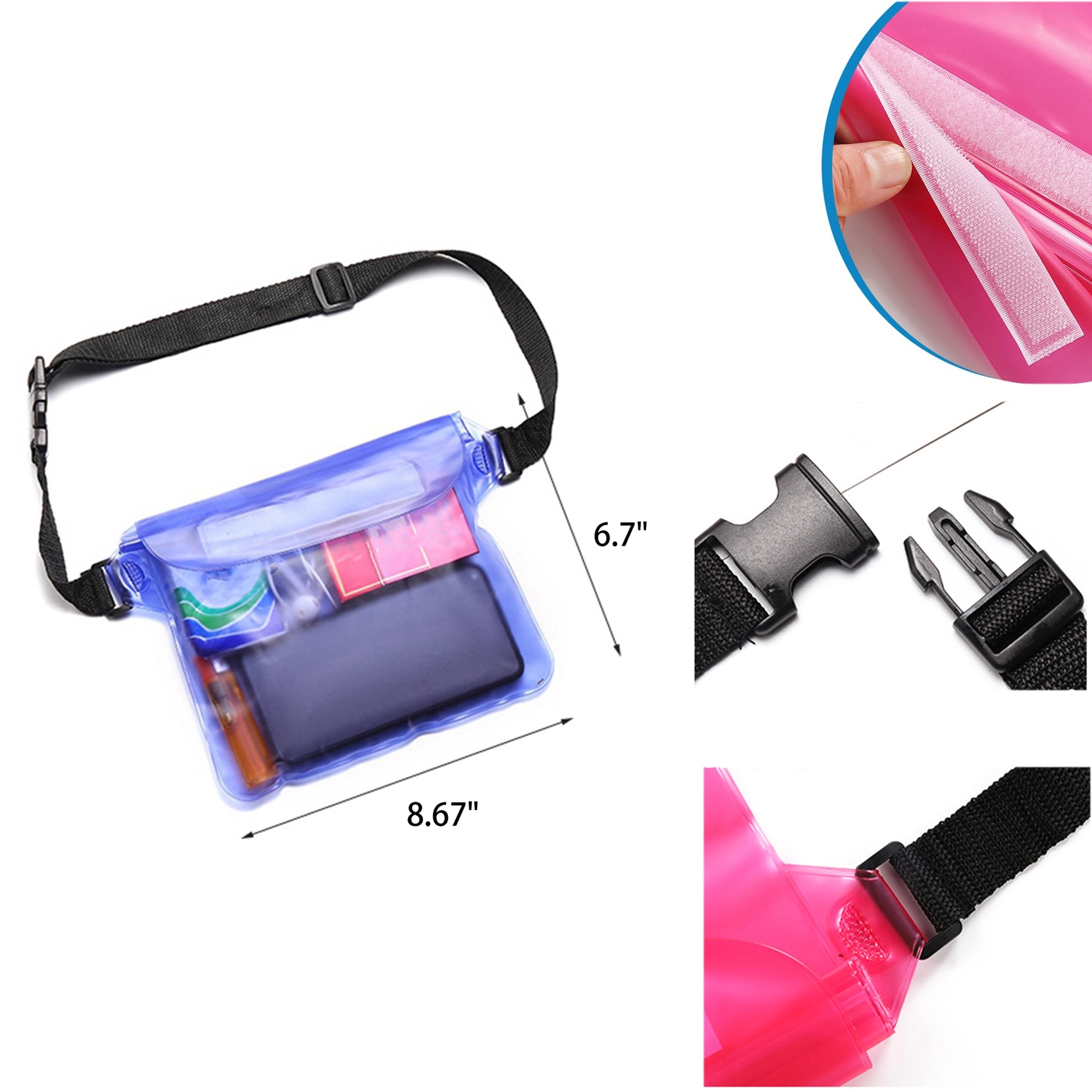 Waterproof Touchscreen Waist Pouch 2