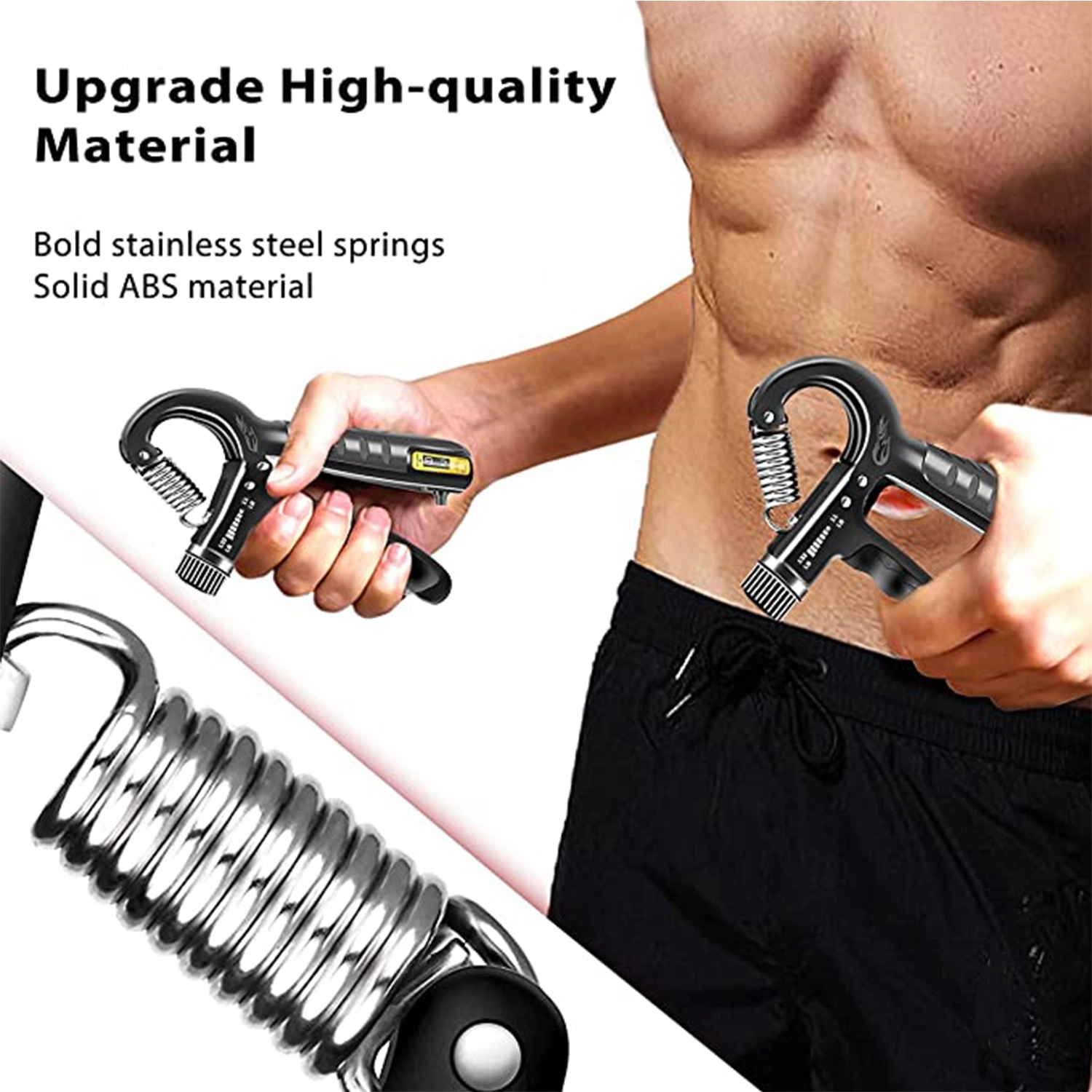 Adjustable R-Shape Countable Hand Grip 2