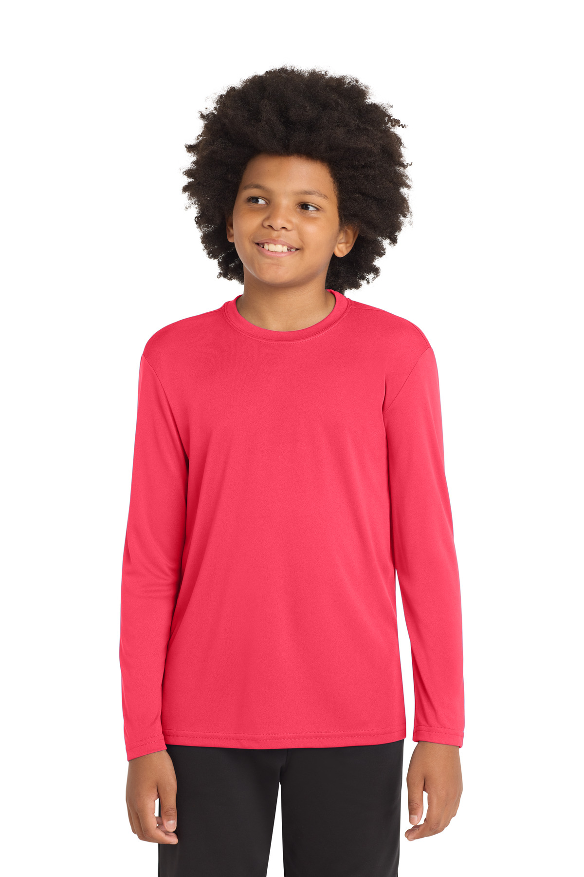 Sport-Tek Youth Long Sleeve PosiCharge Competitor Tee. YST350LS 10