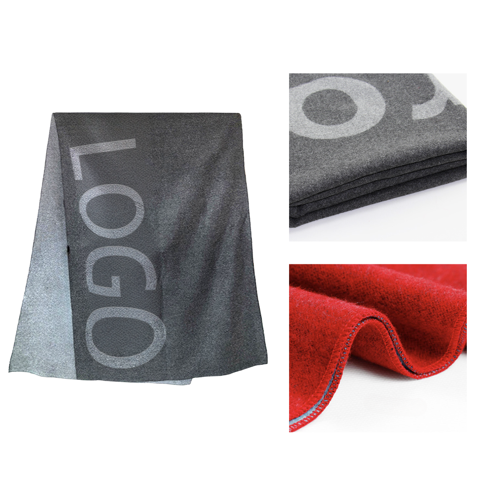 Versatile Jacquard Scarf 2