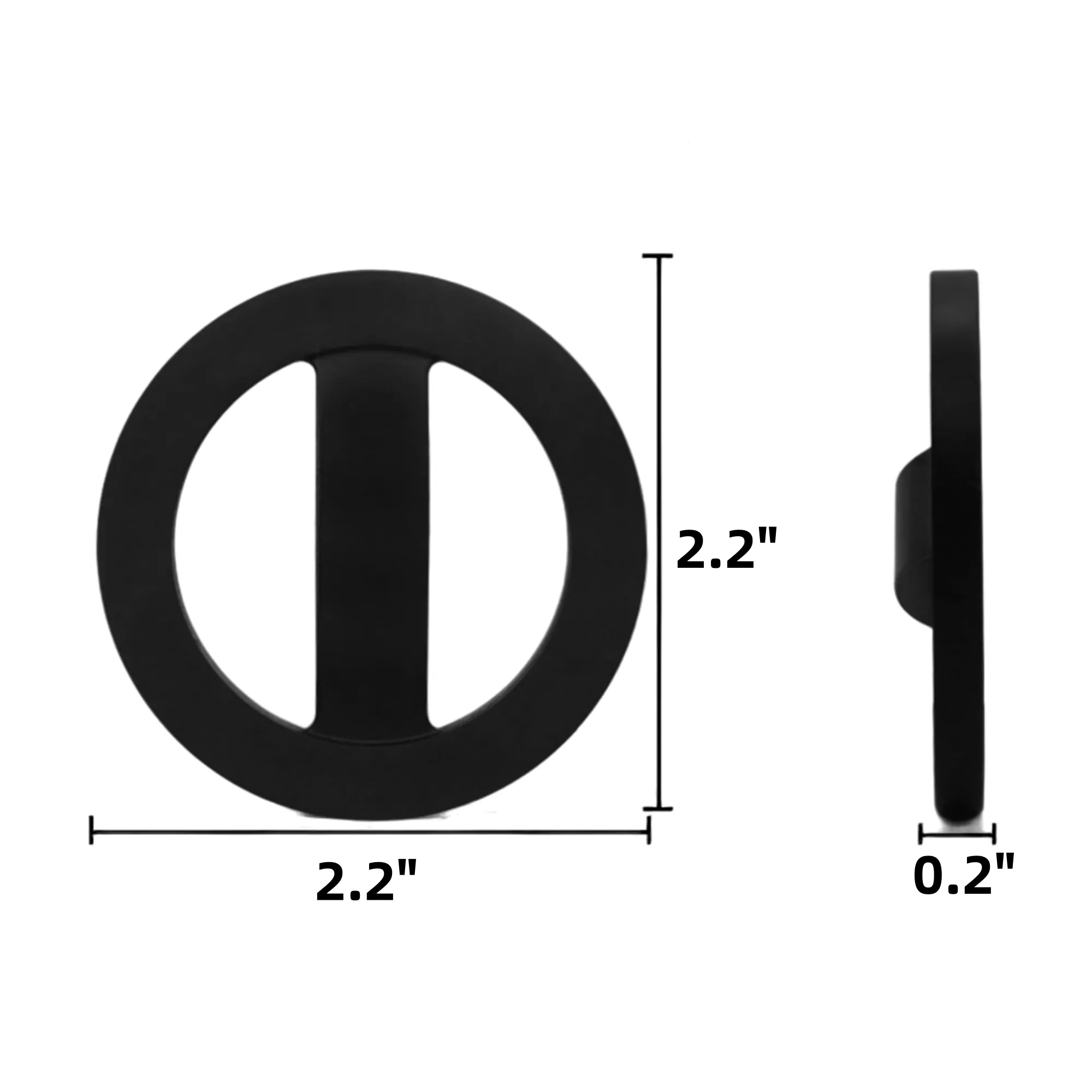 Silicone Magnetic Ring Phone Stand 3