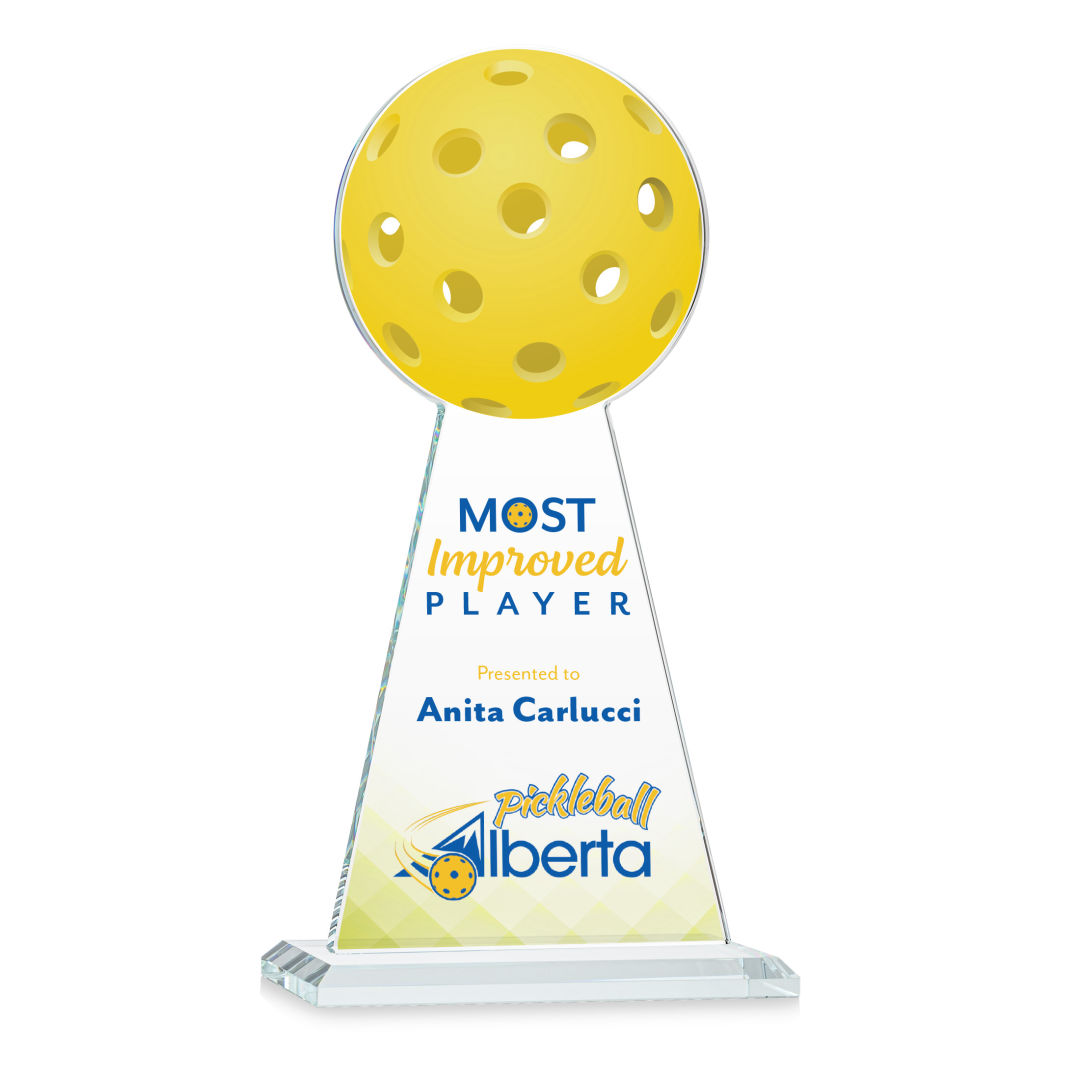 Edenwood Pickleball VividPrint™ Award - Clear 8