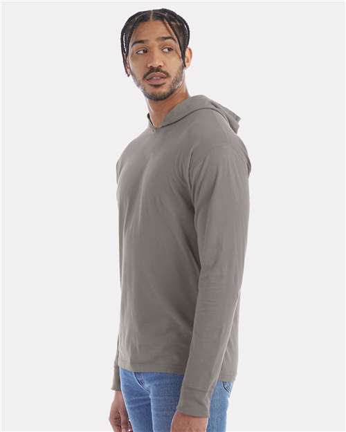 Unisex Garment-Dyed Jersey Hooded Long Sleeve T-Shirt - GDH280 67