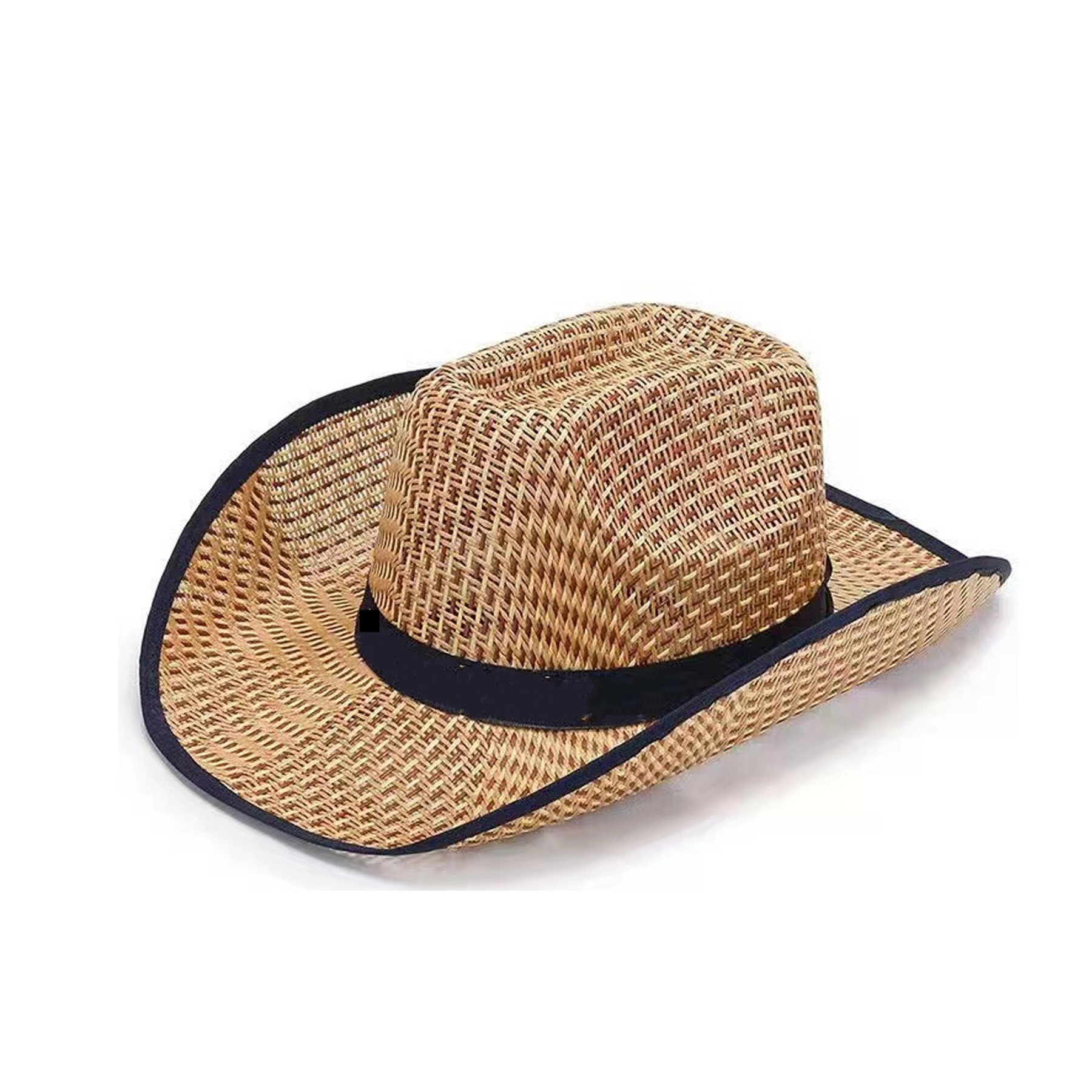 Unisex Travel Panama Cowboy Straw Hat 3