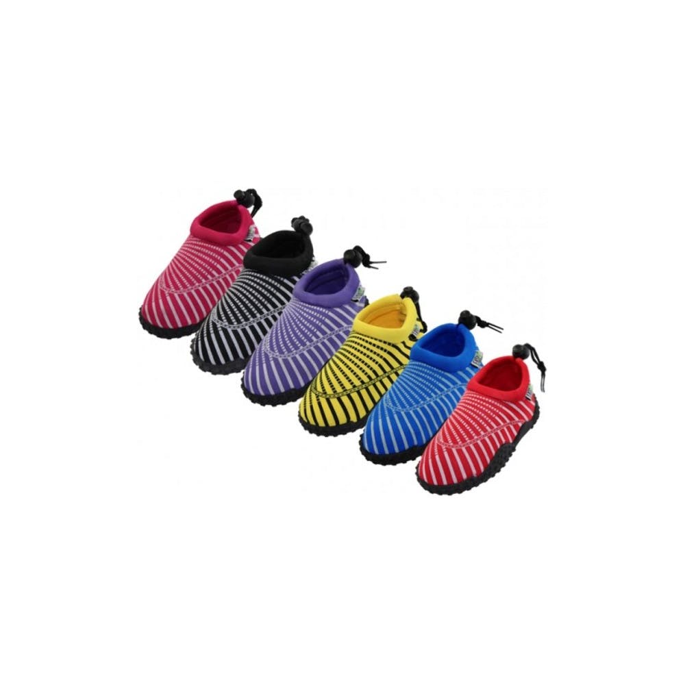 Toddler's Water Shoes - Assorted Colors Size 5-10 Age 1-3 Years 1