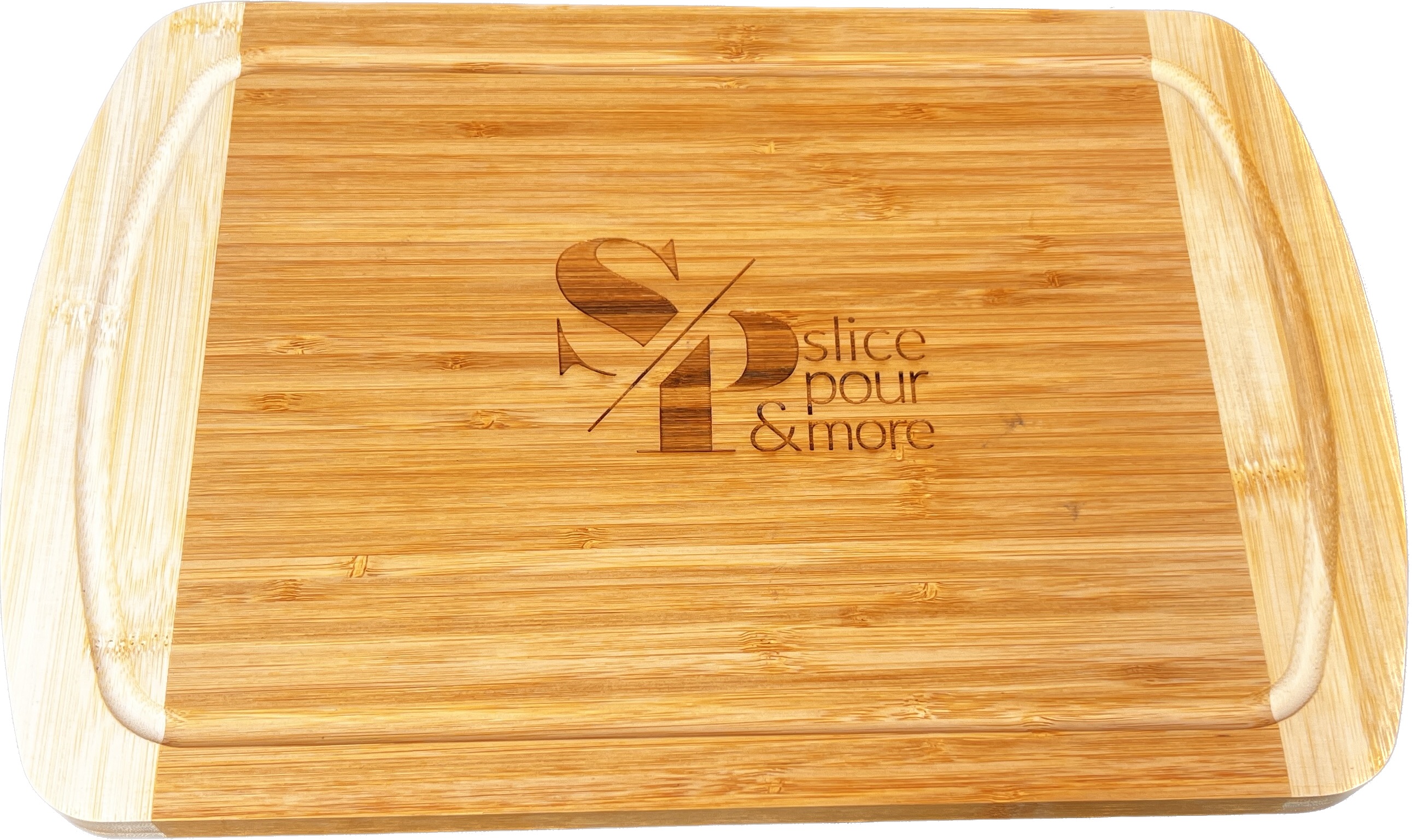 12" x 8" Medium Fiji Bamboo Cutting Board 2