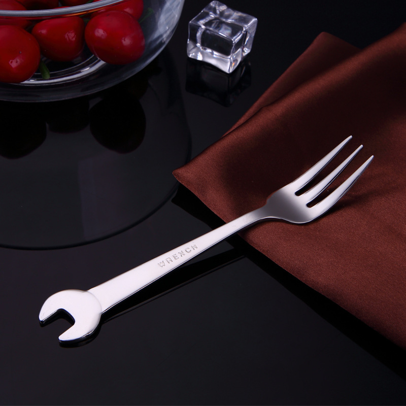 Stainless Steel Spanner Spoon/ Fork 3