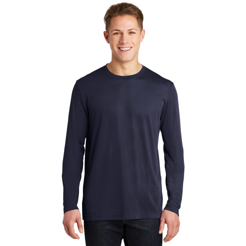 Sport-Tek Long Sleeve PosiCharge Competitor Cotton Touch Tee. 50