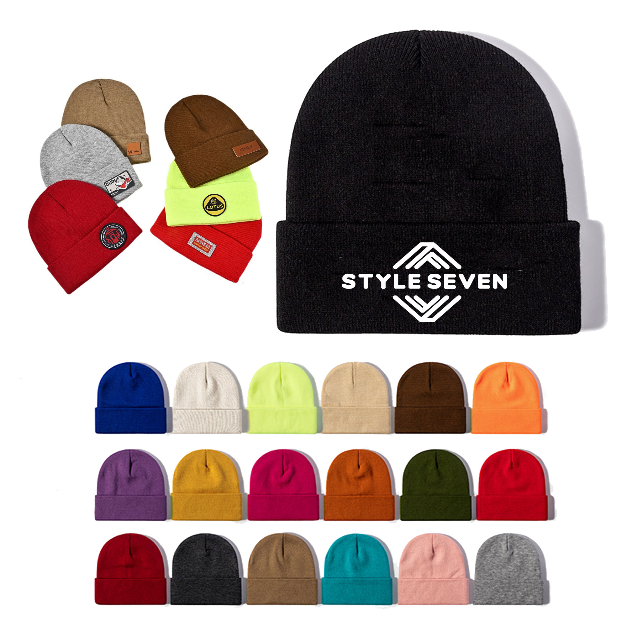 Winter Beanie Knitted Hat 2