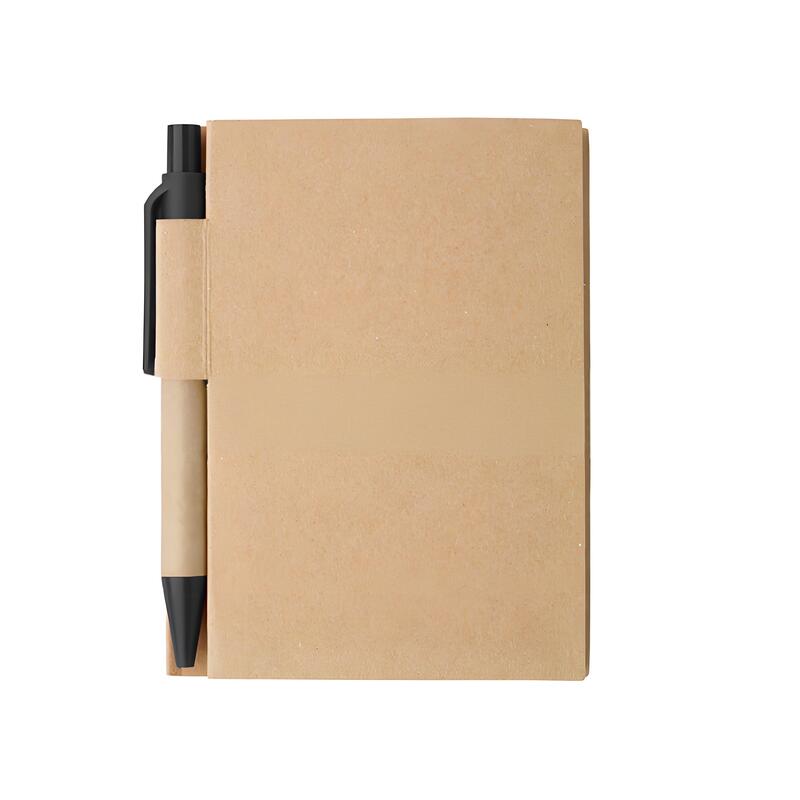Classic A6 Notebook W/ Kraft Paper Cover & Pen 6