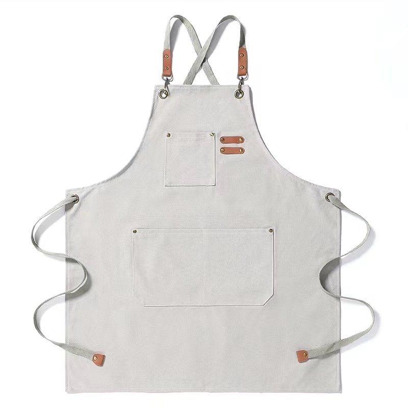 Waterproof Canvas Apron w/ Pocket 4