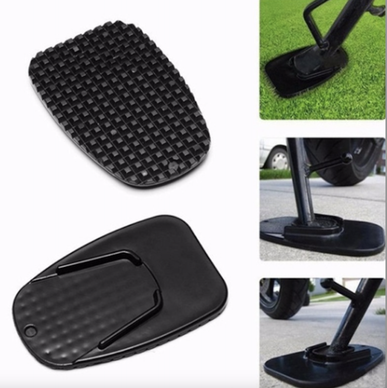 Motorcycle Kickstand Pad/Motorcycle Foot Support Board 1