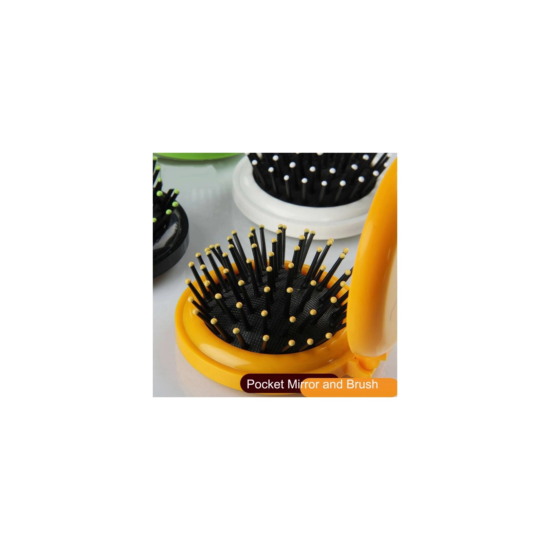 Compact Mirror & Brush Set 2