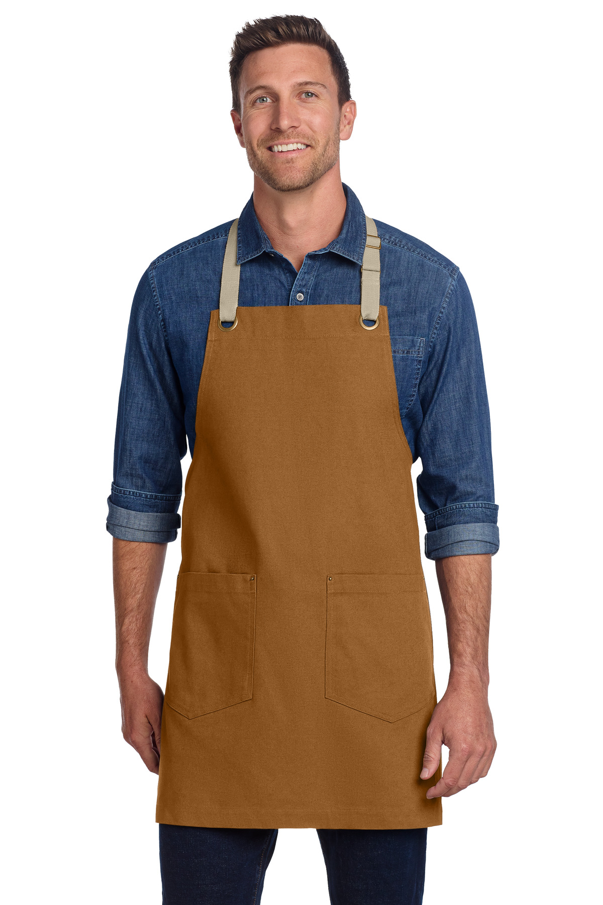 Port Authority Canvas Full-Length Two-Pocket Apron A815 33