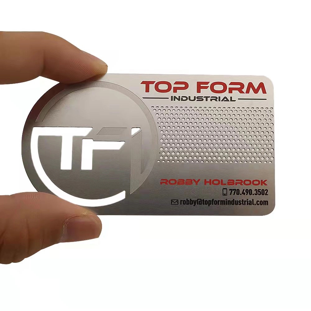 Metal ID Membership Business Card 2