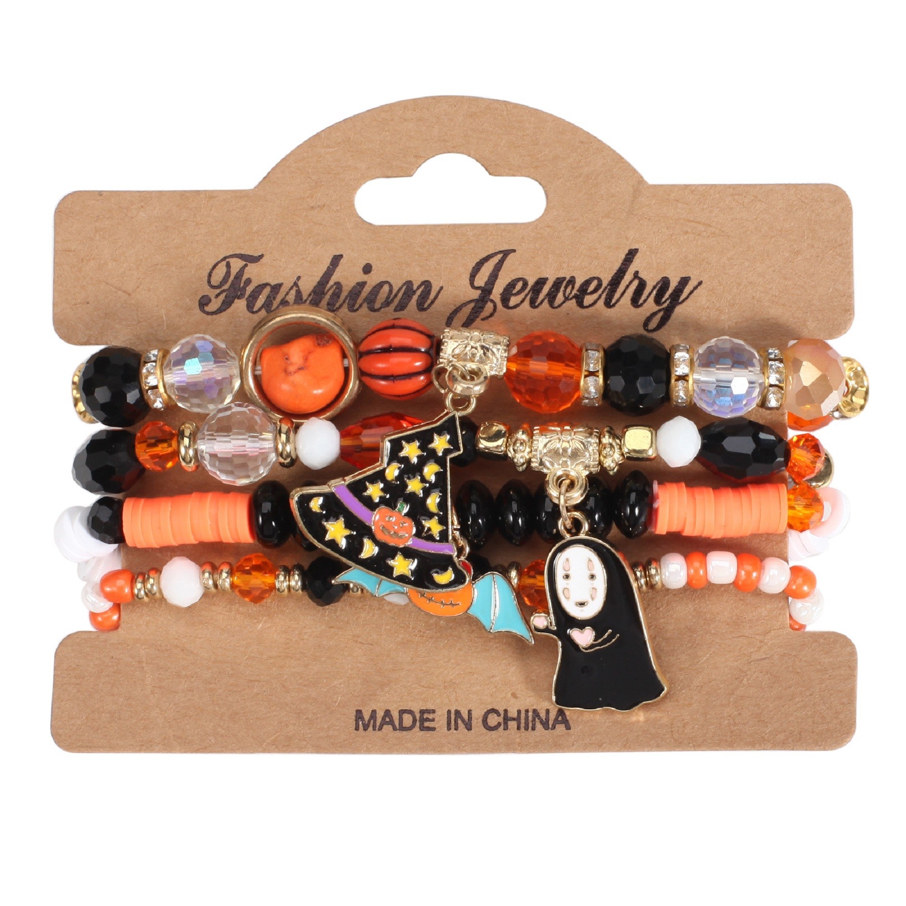 Bohemian Bracelets Stretch Multilayer Colorful Beads Bracelet With Charm Jewelry 12