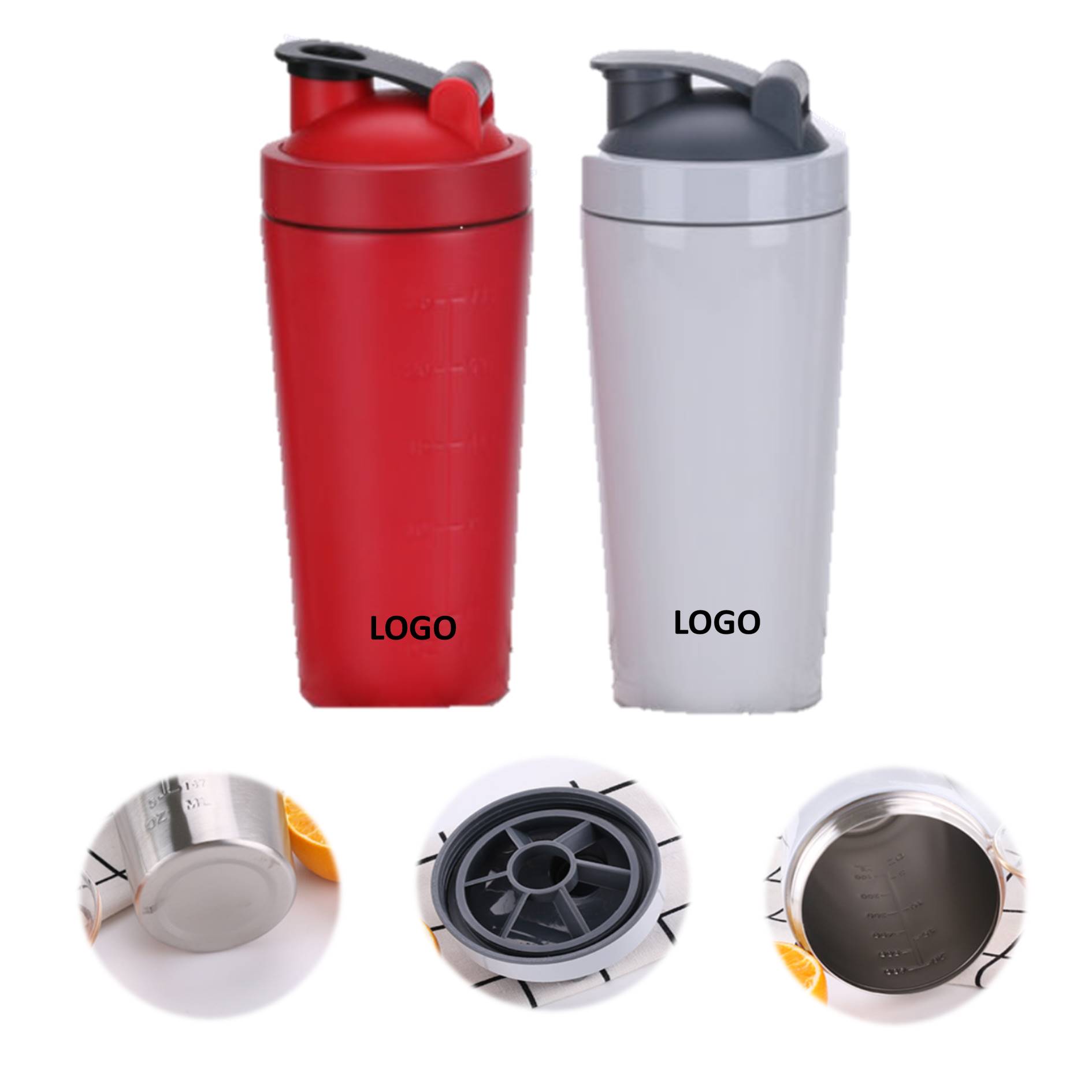 Portable Shaker Cup 17 Oz. 26 Oz. Sports Tumbler 2