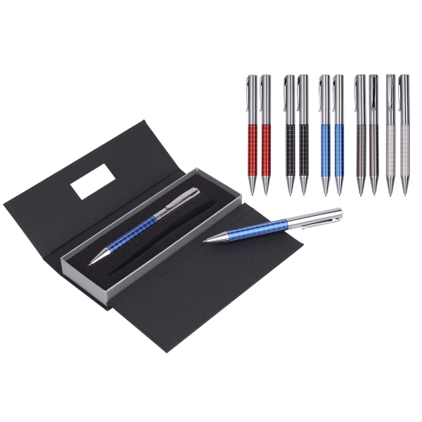 Executive Metal Ballpoint Pen & Pencil Set 2